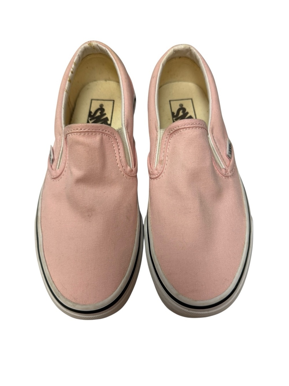 NIB Vans Classic Slip-On Canvas Shoes - Pink size 6